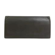 Pre-owned Leather wallets Loewe Pre-owned , Brown , Dames