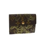 Pre-owned Canvas wallets Louis Vuitton Vintage , Brown , Dames