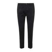 Cropped Trousers Department Five , Black , Heren