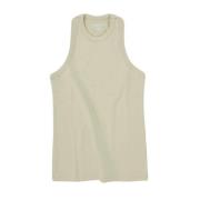 Sleeveless Tops LOW Classic , Beige , Dames