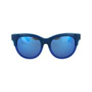 Pre-owned Fabric sunglasses Alexander McQueen Pre-owned , Blue , Dames