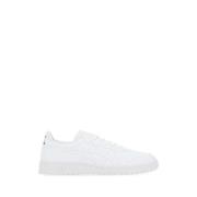 Witte leren Japanse sneakers Comme des Garçons , White , Heren