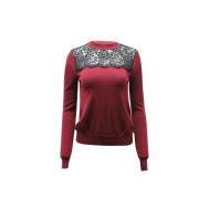 Pre-owned Wool tops Mulberry Pre-owned , Red , Dames