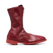 Ankle Boots Guidi , Red , Heren
