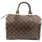 Tweedehands handtas Louis Vuitton Vintage , Brown , Dames