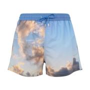 Cloud Zwemshorts voor Heren PS By Paul Smith , Blue , Heren