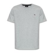 Gepatcht T-shirt PS By Paul Smith , Gray , Heren