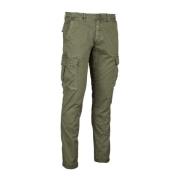 Tapered Trousers 40Weft , Green , Heren