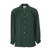Blouses Semicouture , Green , Dames