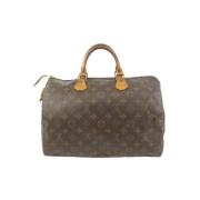 Tweedehands Speedy 35 Monogram Handtas Louis Vuitton Vintage , Brown ,...