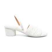 High Heel Sandals Marsell , White , Dames