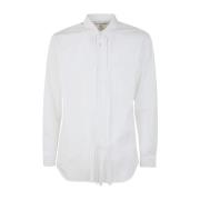 Witte Geweven Herenoverhemd Comme des Garçons , White , Heren