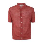 Short Sleeve Shirts Filippo De Laurentiis , Red , Heren