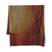 Sunset Ginga Quadra Sjaal 125x125cm Destin , Brown , Dames