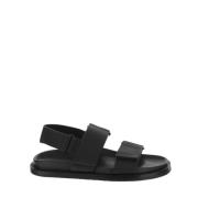 Flat Sandals UMA Wang , Black , Dames