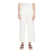 Straight Trousers Weekend , White , Dames