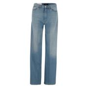 Straight Jeans 3X1 , Blue , Dames