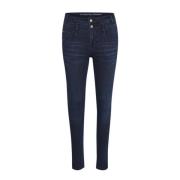 38 The Viola 100 Slim Pants 10703569 My Essential Wardrobe , Blue , Da...