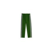 Ontspannen pasvorm elastische taille gebreide broek Ami Paris , Green ...
