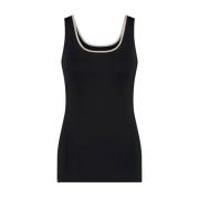 Korte Mouw Top Nukus , Black , Dames