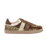 Agl Damesschoenen Bruin Leda Glam AGL , Brown , Dames