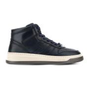 Blauwe High Top Sneakers Hogan , Blue , Heren