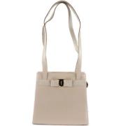 Pre-owned Draagtas Salvatore Ferragamo Pre-owned , Beige , Dames