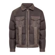 Bomber Jackets Salvatore Santoro , Brown , Heren