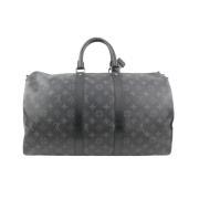 Tweedehands weekendtas Louis Vuitton Vintage , Black , Dames