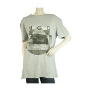 Korte mouwen ontspannen t-shirt Alexander McQueen Pre-owned , Gray , D...
