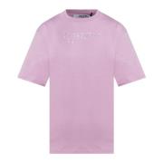 Stijlvolle T-shirt voor Mannen en Vrouwen Msgm , Pink , Dames