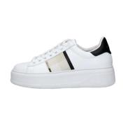 Stijlvolle Damessneakers Woolrich , White , Dames
