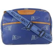 Tweedehands schoudertas Louis Vuitton Vintage , Blue , Dames