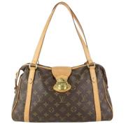 Vintage Schoudertas Tr2171 Frankrijk Louis Vuitton Vintage , Brown , D...