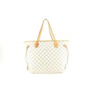 Pre-owned Draagtas Louis Vuitton Vintage , Beige , Dames