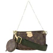 Tweedehands Canvas louis-vuitton-tassen Louis Vuitton Vintage , Brown ...