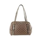 Tweedehands schoudertas Louis Vuitton Vintage , Brown , Dames