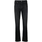 Zwarte Slimmy Pleasant Jeans 7 For All Mankind , Black , Heren