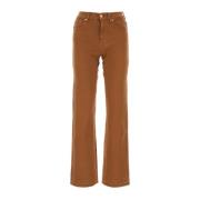Stretch Denim Tess Jeans 7 For All Mankind , Brown , Dames