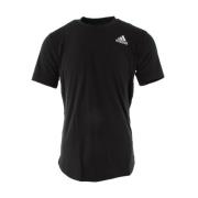 New York AeroReady T-Shirt Adidas , Black , Heren