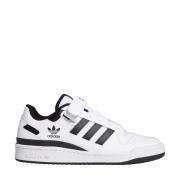 Forum Low Leren Sneakers Adidas , White , Heren