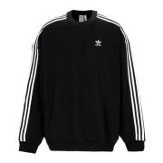 Oversized Crewneck Sweatshirt - Klassieke Adicolor Adidas , Black , Da...