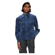 Tilda fluwelen shirt Antik Batik , Blue , Dames