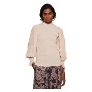 Hitala smocked top Antik Batik , Beige , Dames