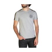 Aquascutum heren t-shirts Aquascutum , Gray , Heren