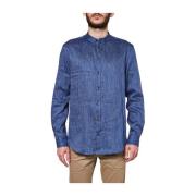 Casual overhemd Armani , Blue , Heren