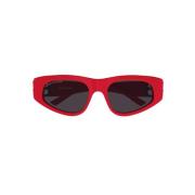 Sunglasses Balenciaga , Red , Dames