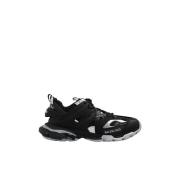 Zwart Grijs Track Sneakers Balenciaga , Black , Dames