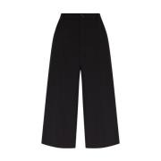 Loose-fitting trousers Balenciaga , Black , Dames