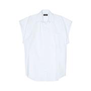 Shirts Balenciaga , White , Dames